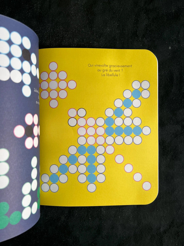 Gommettes rondes - animaux pixels