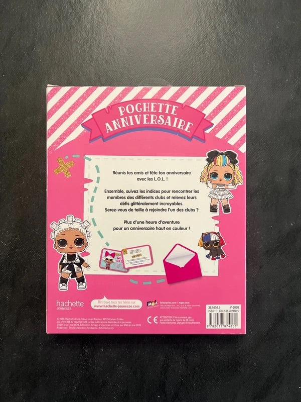 Pochette anniversaire - LOL surprise !