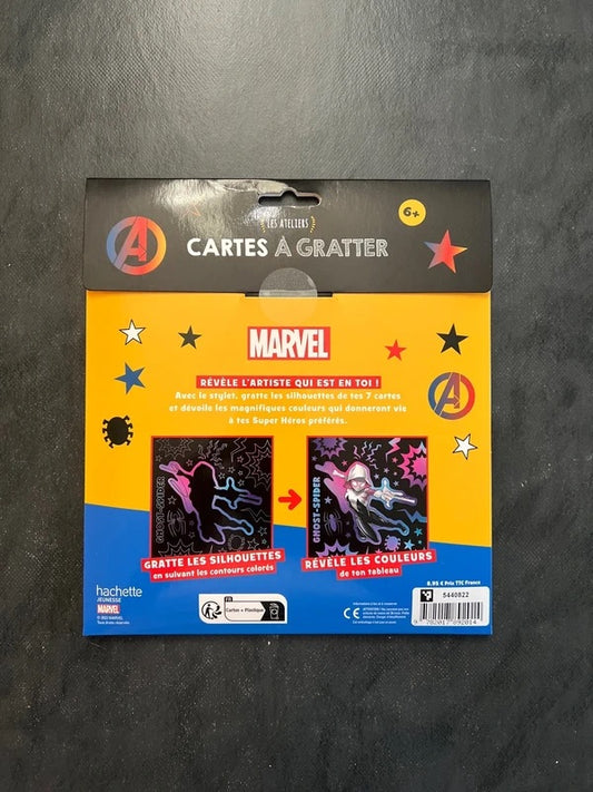 Cartes à gratter - Marvel
