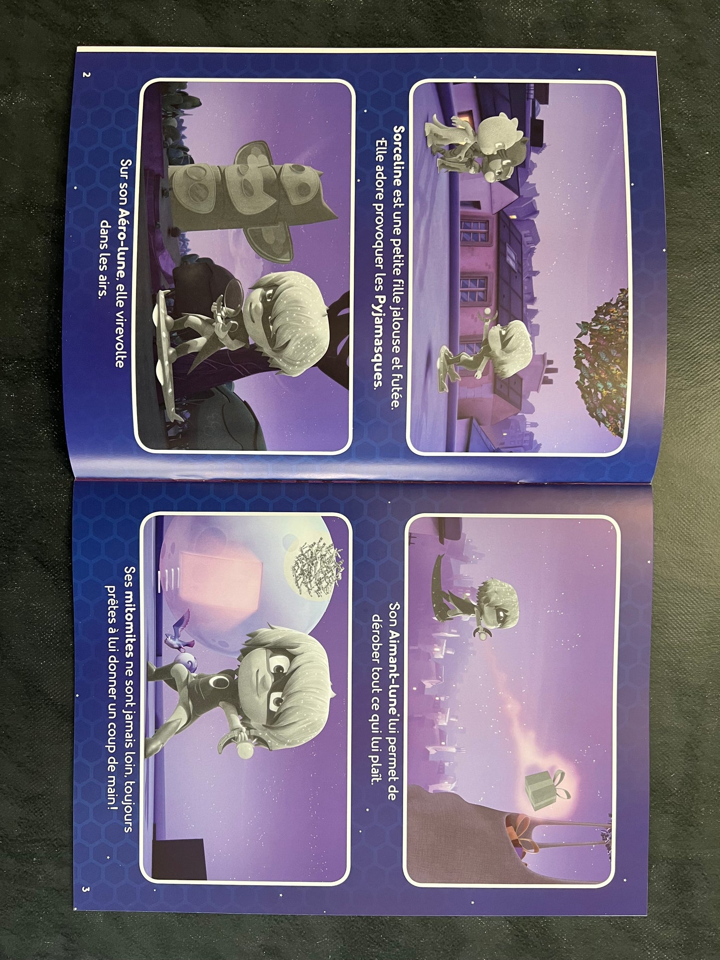 Livre d'autocollants - pyjamasques