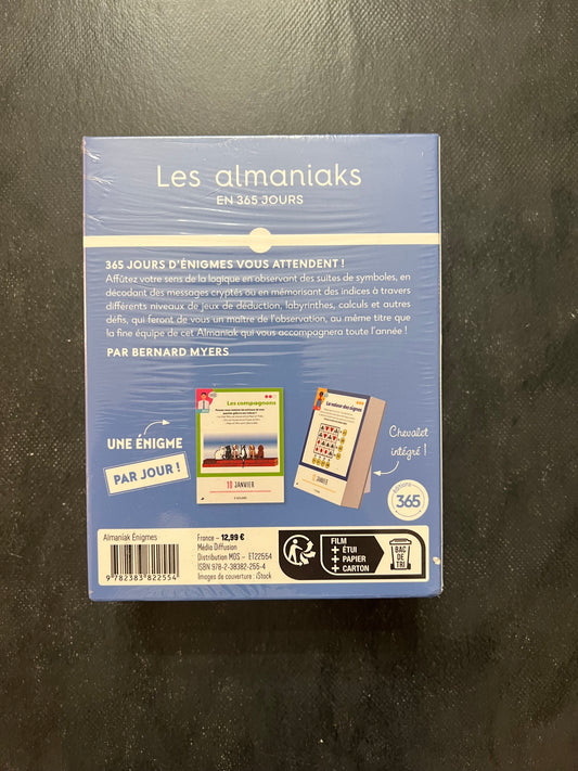 Les almaniaks en 365 jours - énigmes