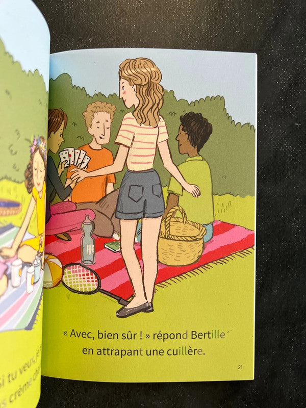 Le pique-nique avec Bertille - Premières lectures autonomes Montessori niveau 3 (6-7 ans)