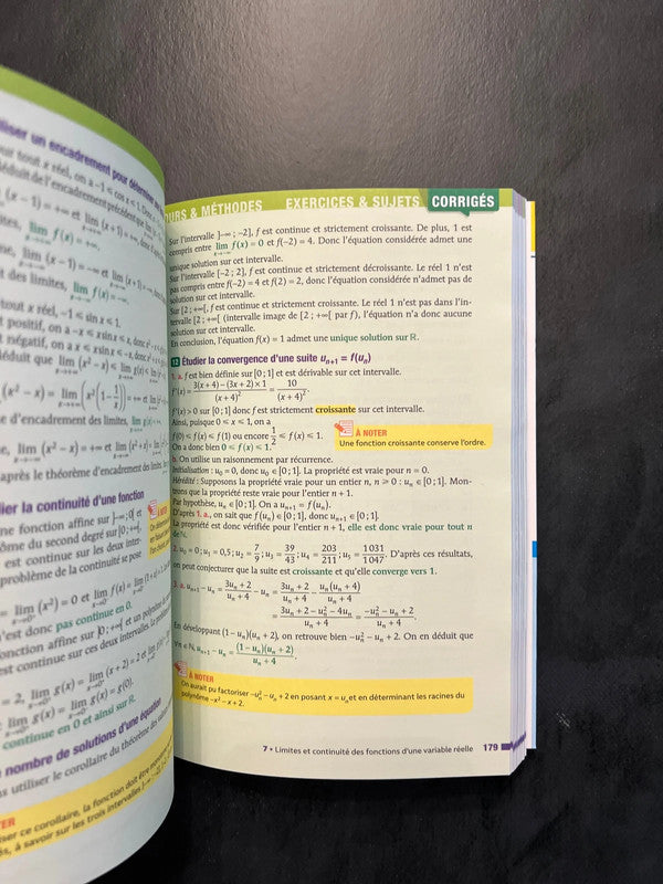 Livre prépabac - maths terminale générale