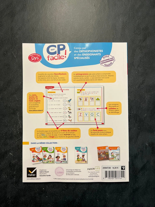 Mon CP facile ! - Méthode progressive pour débuter en CP