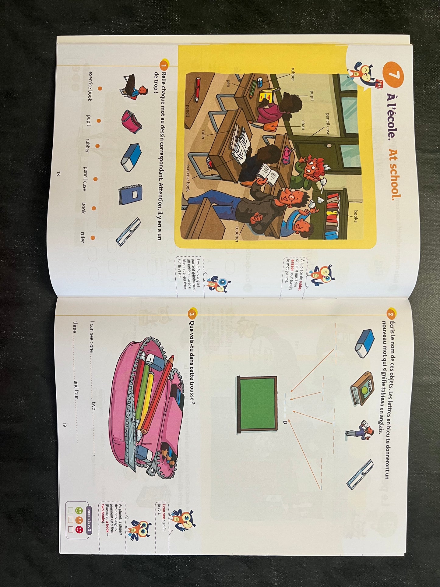 Cahier d'anglais - CE2