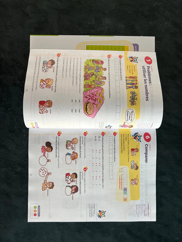 Livre scolaire - Maths CP | Exercices et apprentissages