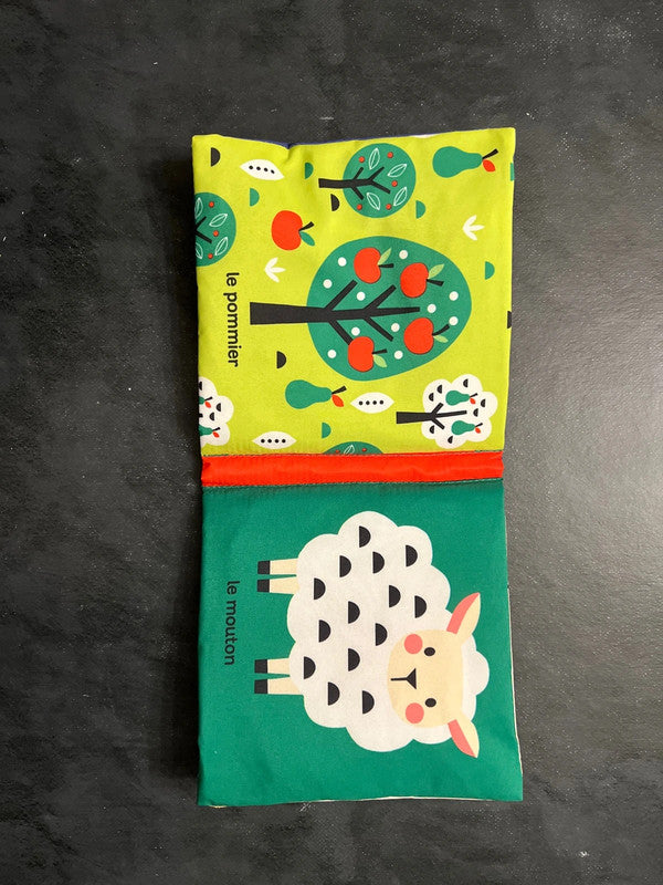 Ma petite ferme - Livre en tissu pour bébé dès 6 mois