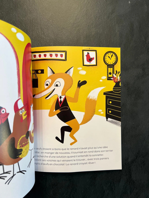 Le renard et la chasse aux œufs