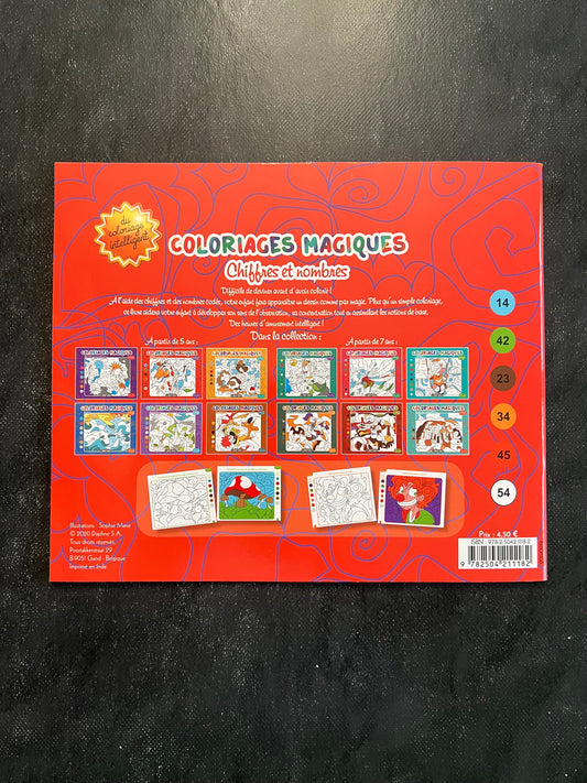 Coloriages magiques - chiffres et nombres