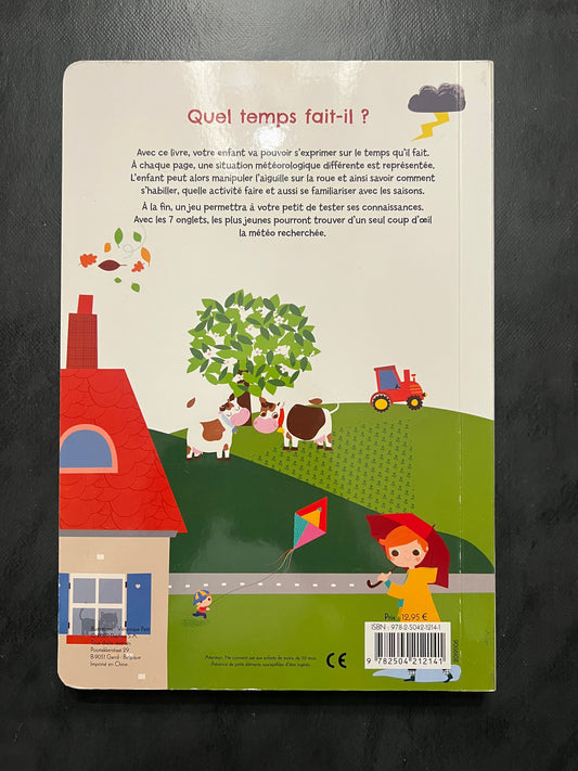 Quel temps fait-il ? – Découvrir les phénomènes météo (3-6 ans)