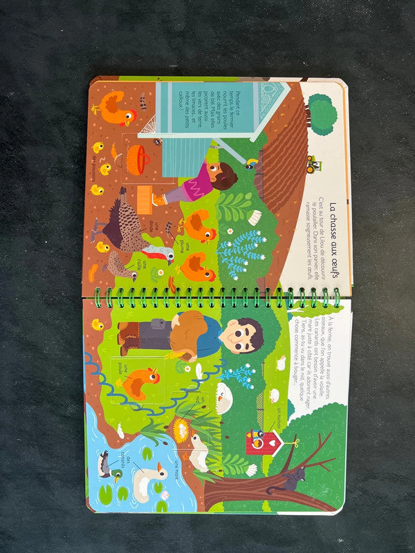 Livre à volets - la ferme