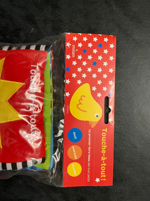 Livre en tissu - touche à tout