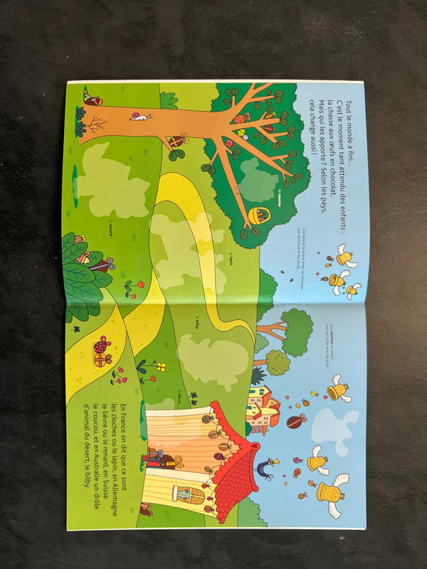 Mes docs à coller - Pâques (3-6 ans) | Stickers et découverte