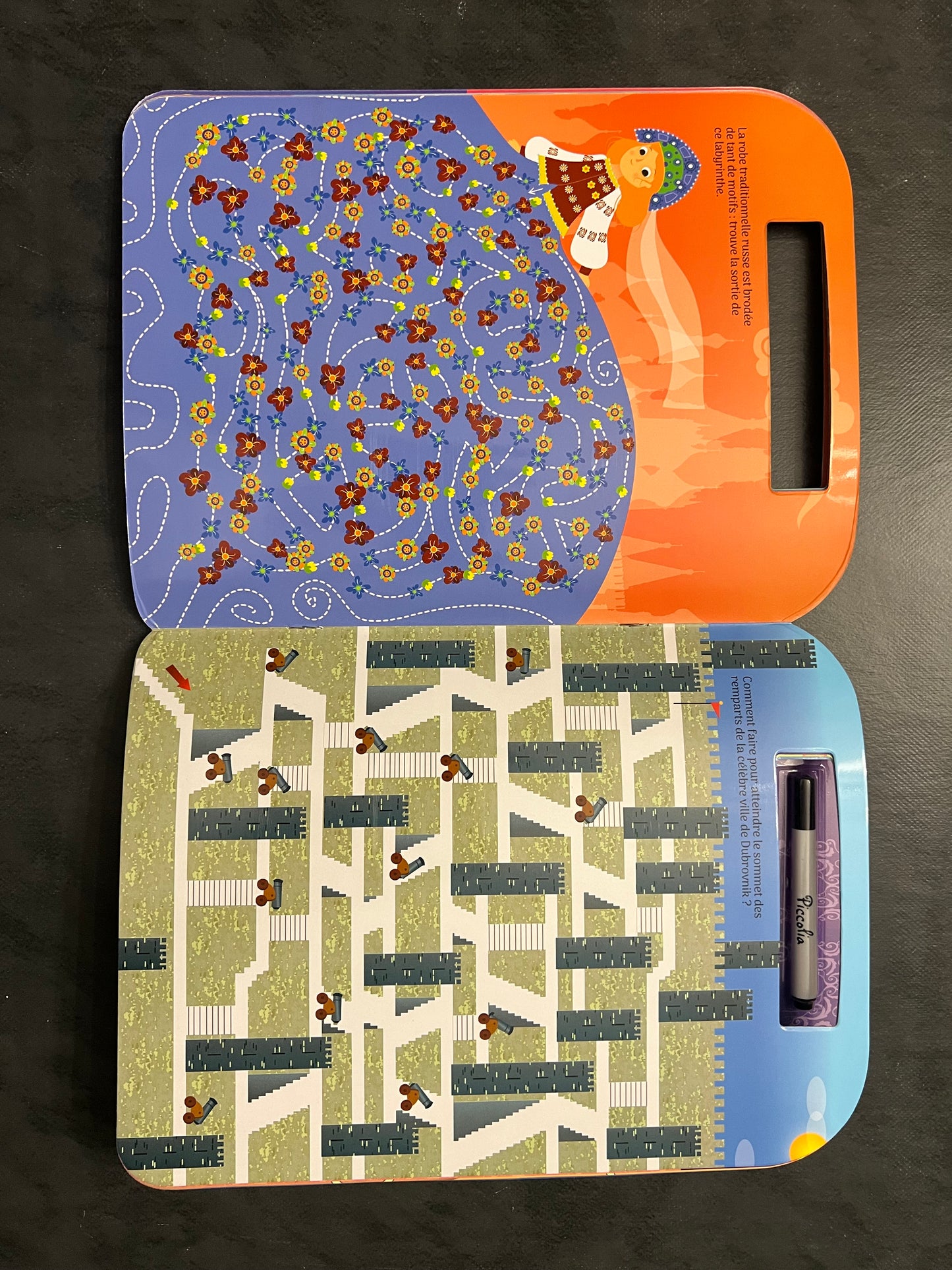 Labyrinthes des pays du monde - Jeux de logique et découverte géographique