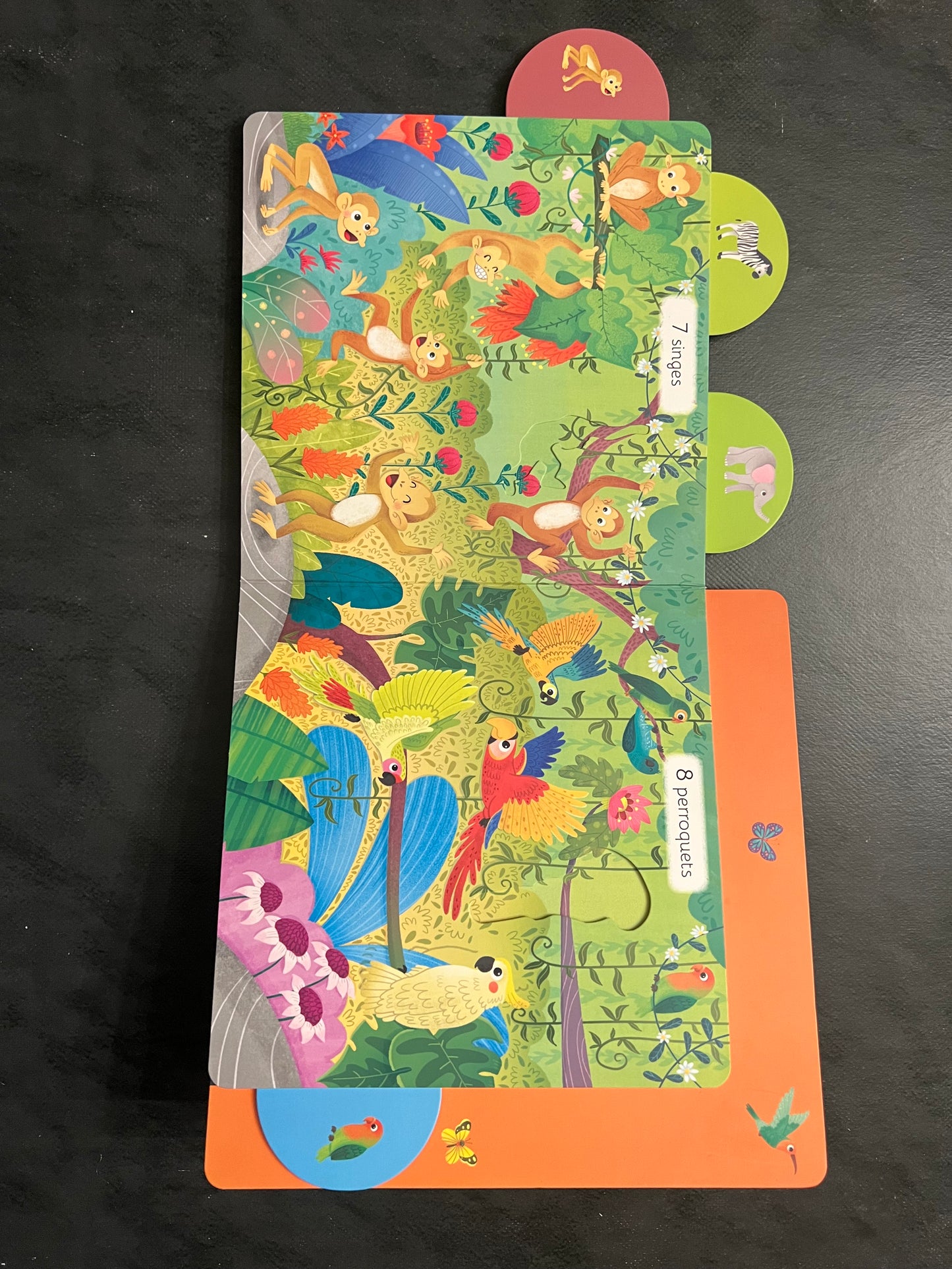 Livre cartonné - les chiffres