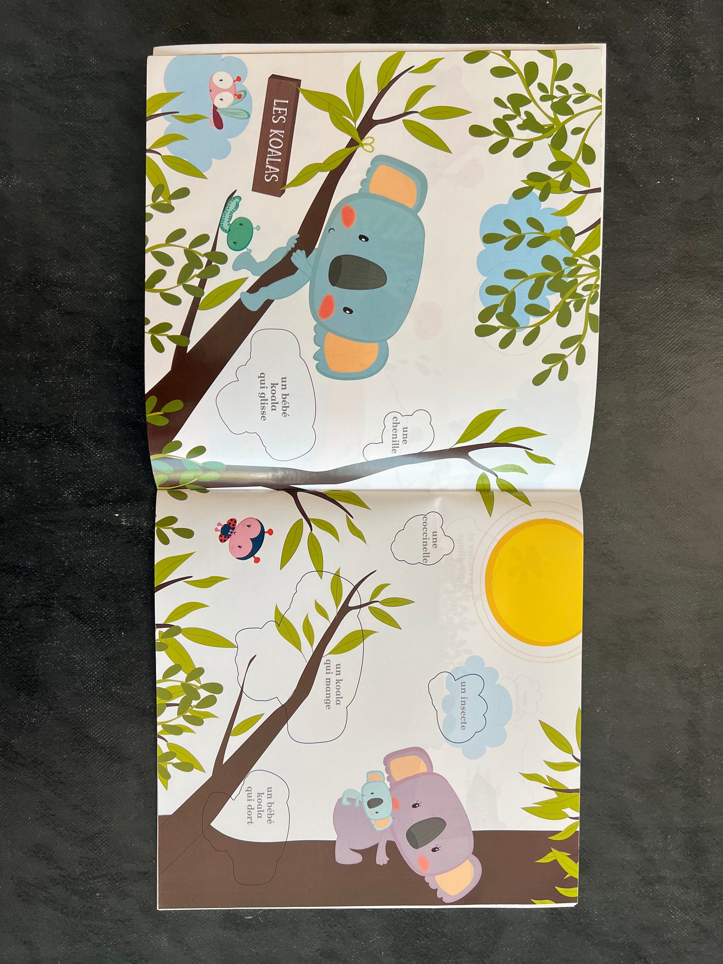 70 autocollants - au zoo