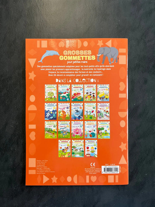 Livre de gommettes - l’alphabet des animaux