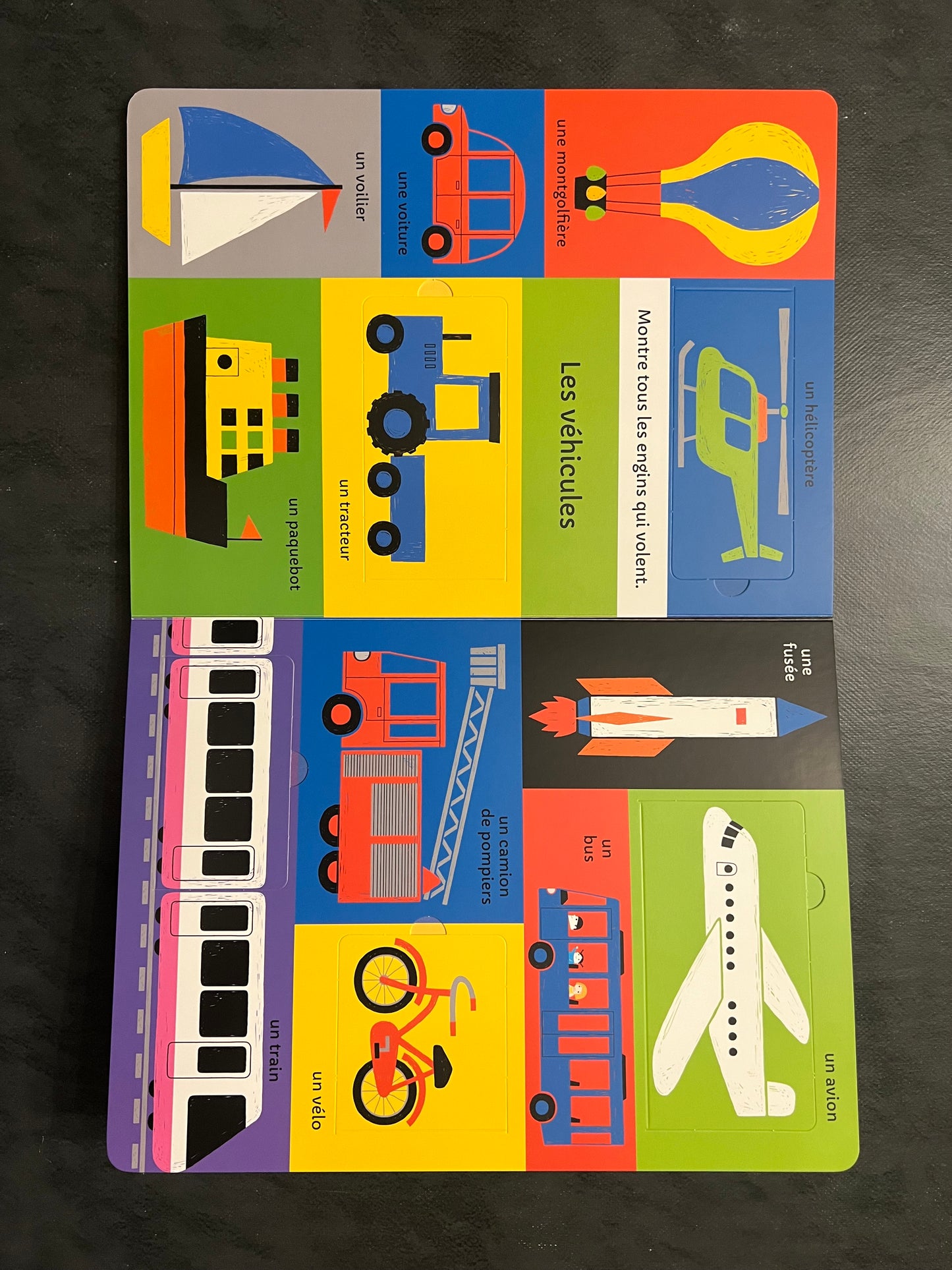 Livre cartonné - le monde autour de moi