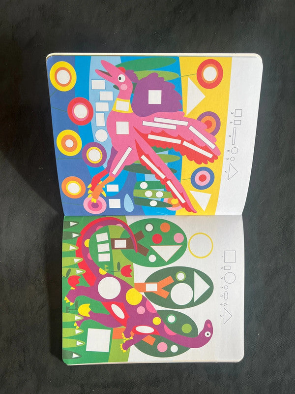 Mon atelier de gommettes - les dinosaures