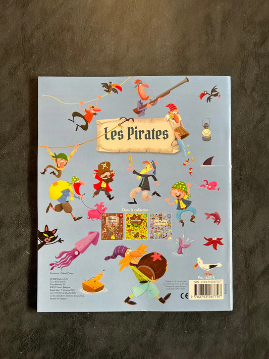 Livre autocollants - les pirates