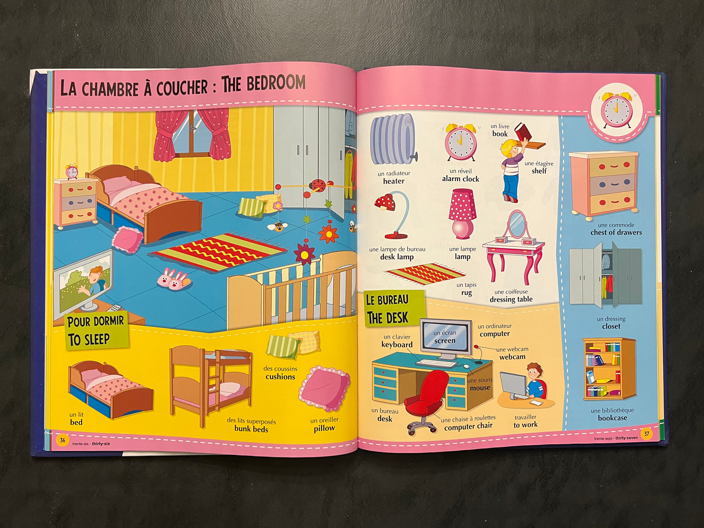 Mon imagier 1000 premiers mots bilingue - français/anglais