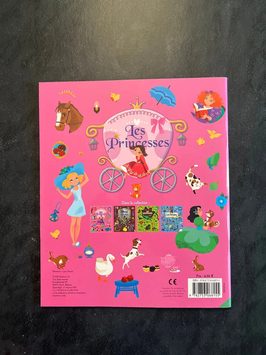 Livre autocollants - les princesses