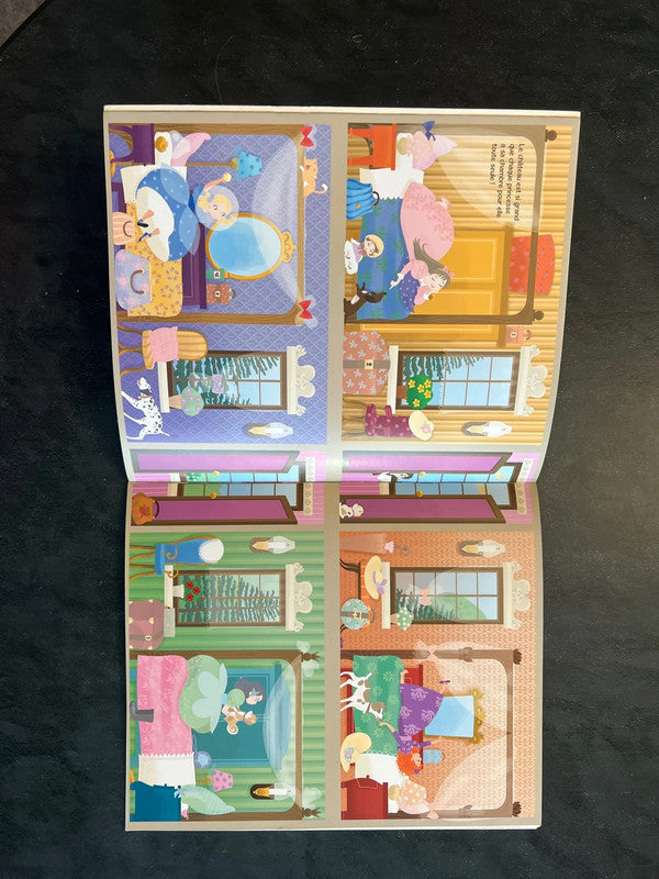 Livre autocollants - les princesses