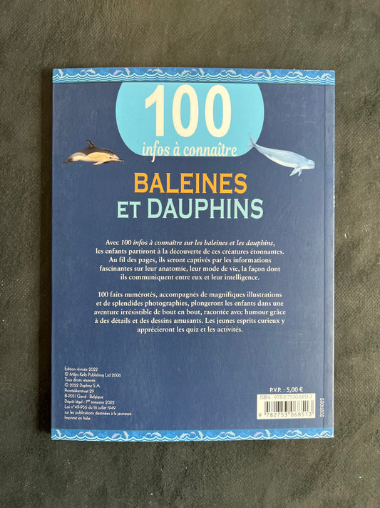 100 infos à connaître - Baleines et dauphins | Documentaire jeunesse