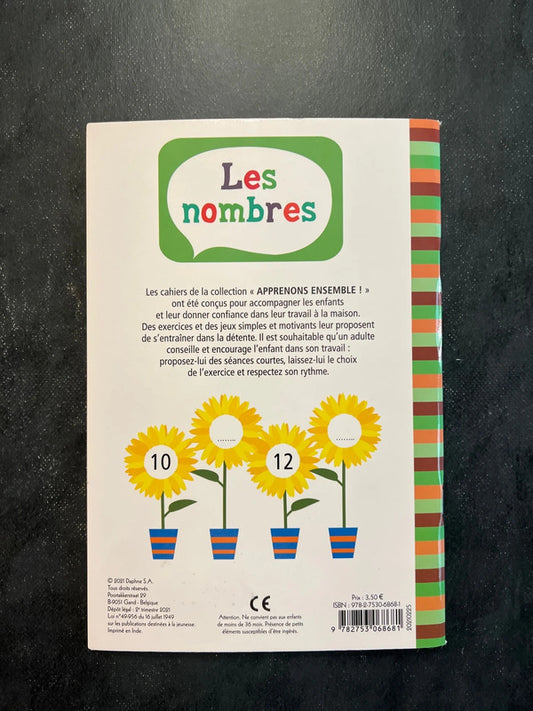 Apprenons ensemble - les nombres