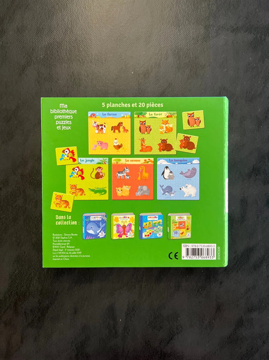 Loto - Les Bébés Animaux - Jeu d'observation pour les 2-4 ans