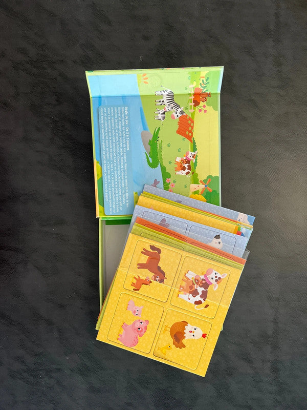 Loto - Les Bébés Animaux - Jeu d'observation pour les 2-4 ans