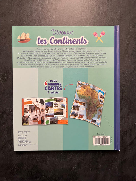 Découvre les continents - Documentaire jeunesse 6-9 ans