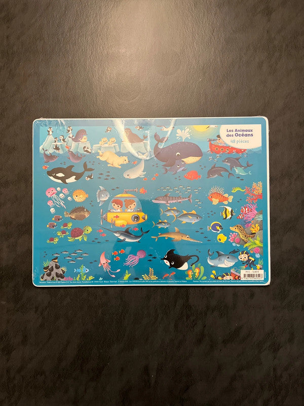 Puzzle - les animaux des océans