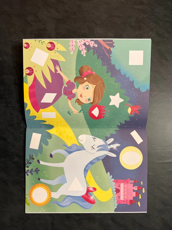 Livre de gommettes - les licornes