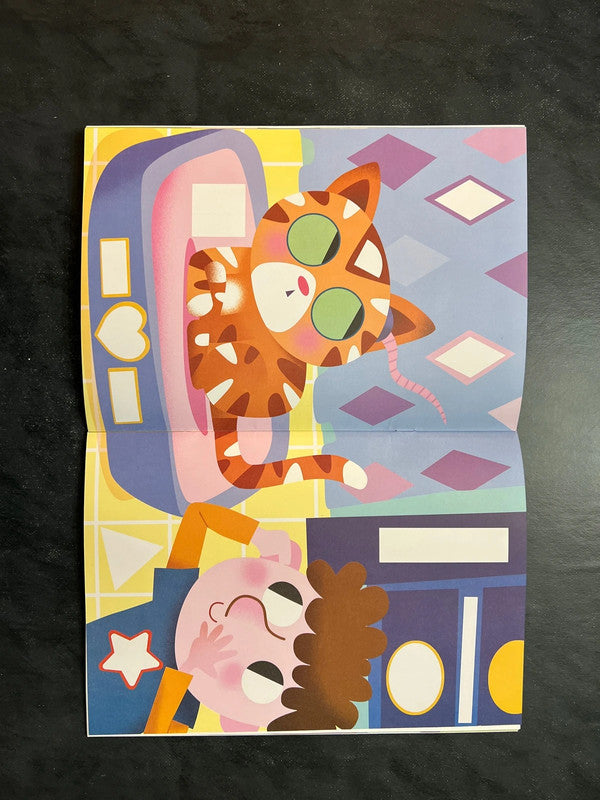 Grosses gommettes pour les petites mains - 10 petites comptines