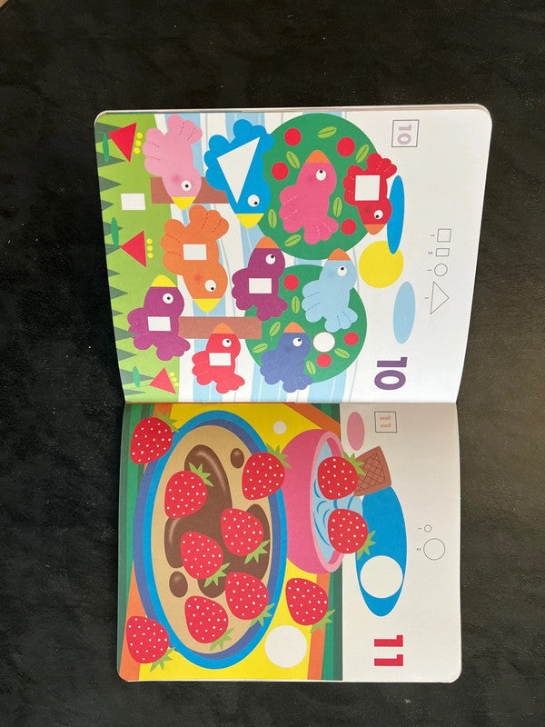 Mon atelier de gommettes - je compte de 1 à 20