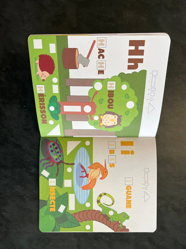 Mon atelier de gommettes - alphabet