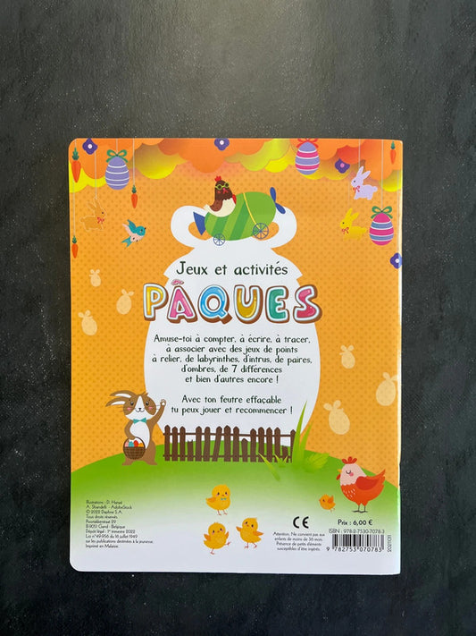 livre jeux - Pâques