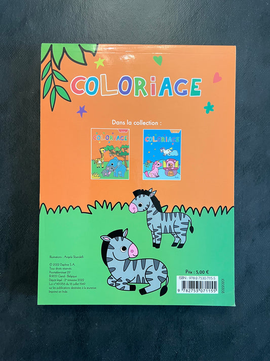 Coloriage - 3-4 ans - Cahier d'activités créatives