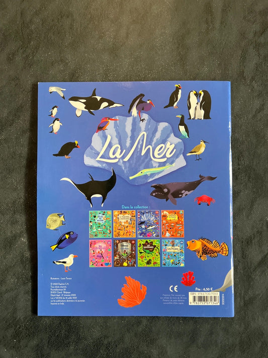 Livre autocollants - la mer