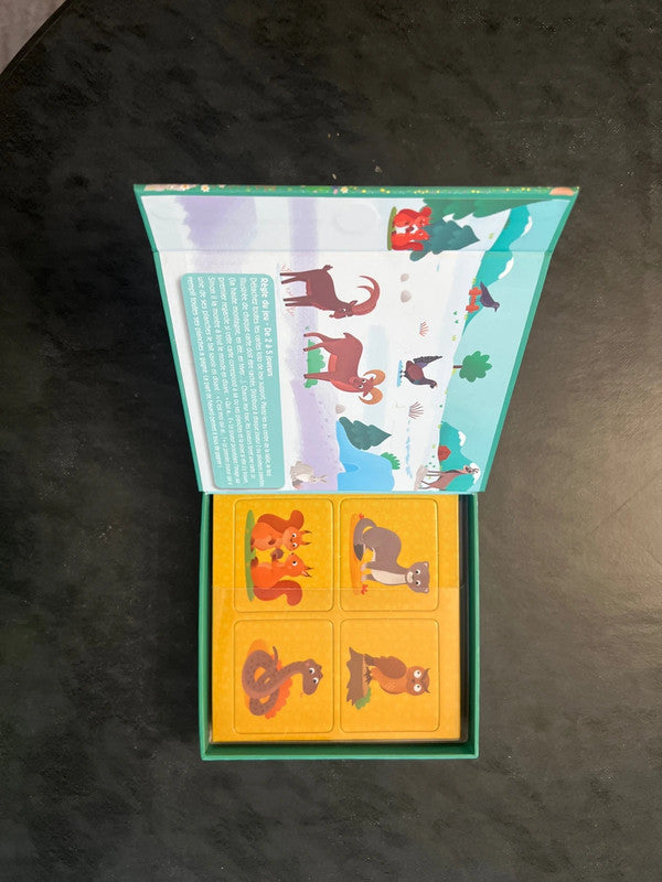 Loto de la montagne - Jeu éducatif pour découvrir la nature dès 3 ans