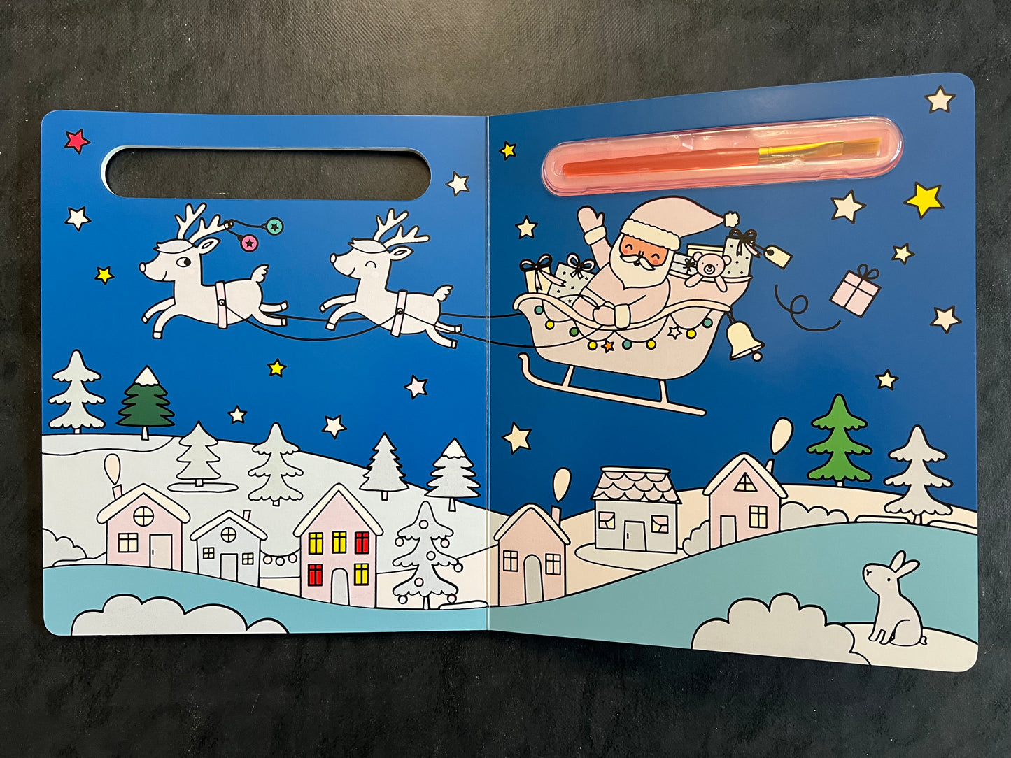 Coloriage magique à l'eau - Noël