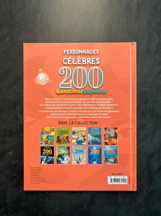 200 questions/réponses - personnages célèbres