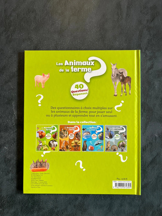40 questions/réponses - les animaux de la ferme