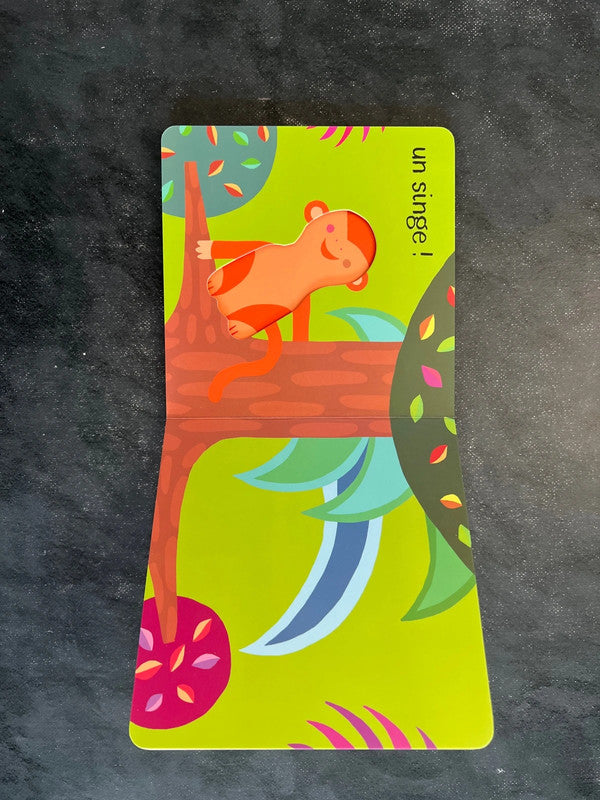 Livre cartonné - vis-tu dans la jungle