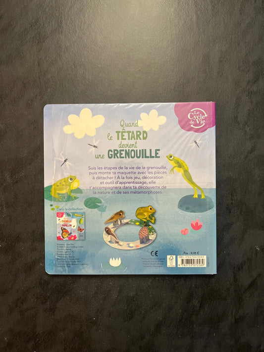 Quand le têtard devient grenouille - Livre-jeu 5-7 ans