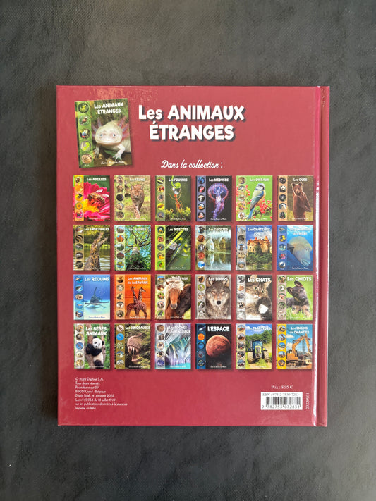 Tout un monde en photos - Les animaux étranges (6-10 ans)