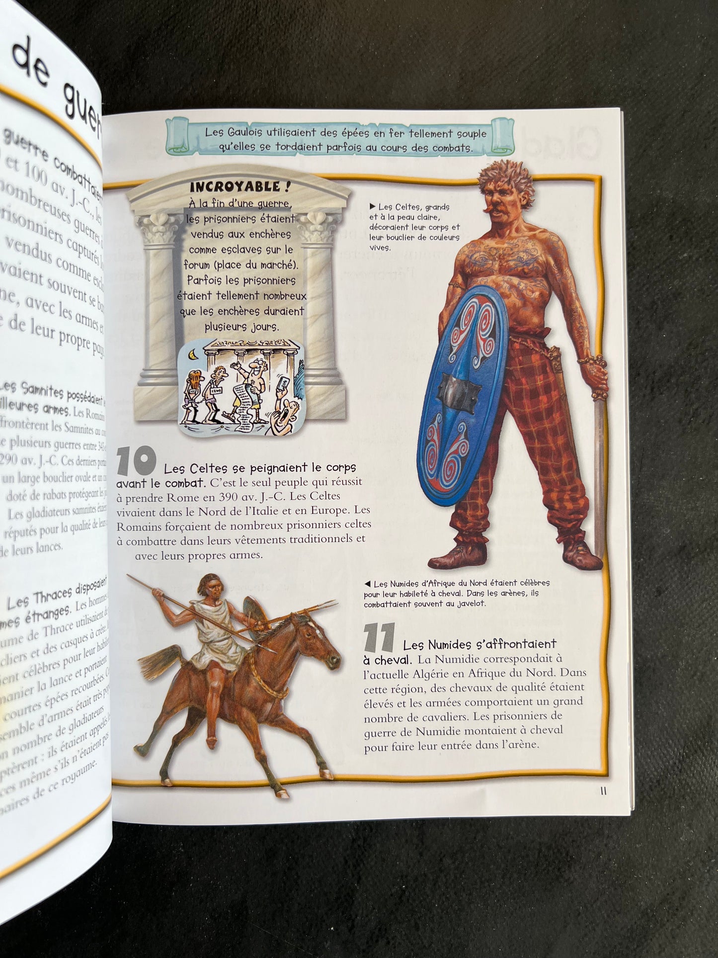 100 infos à connaître - les gladiateurs