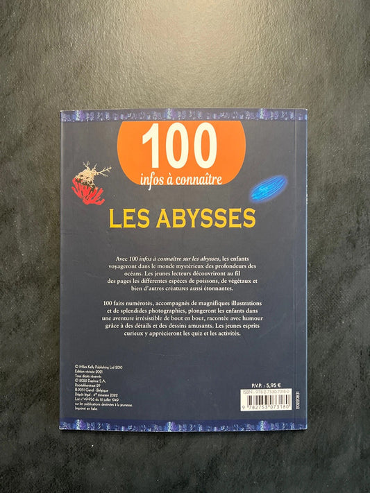 100 infos à connaître - Les abysses | Dès 8 ans