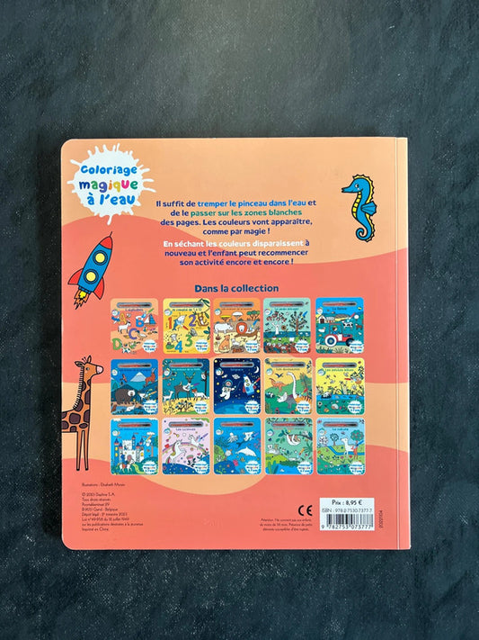 Coloriages magiques à l’eau - l’alphabet